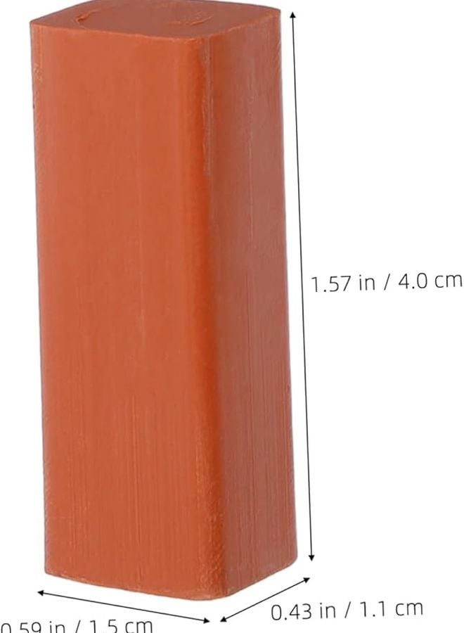 Housoutil 8 Pcs Wood Repair Crayons Hard Wax Kit For Furniture Scratches Brown - Image 2